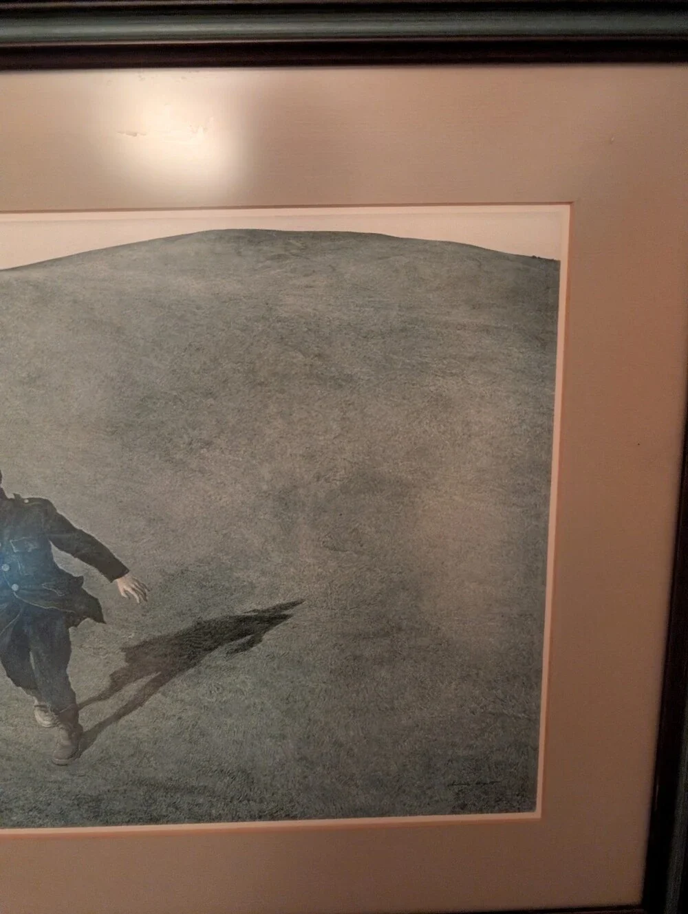 Andrew Wyeth framed print. Andrew Wyeth: Winter 20x15 Framed Art Print